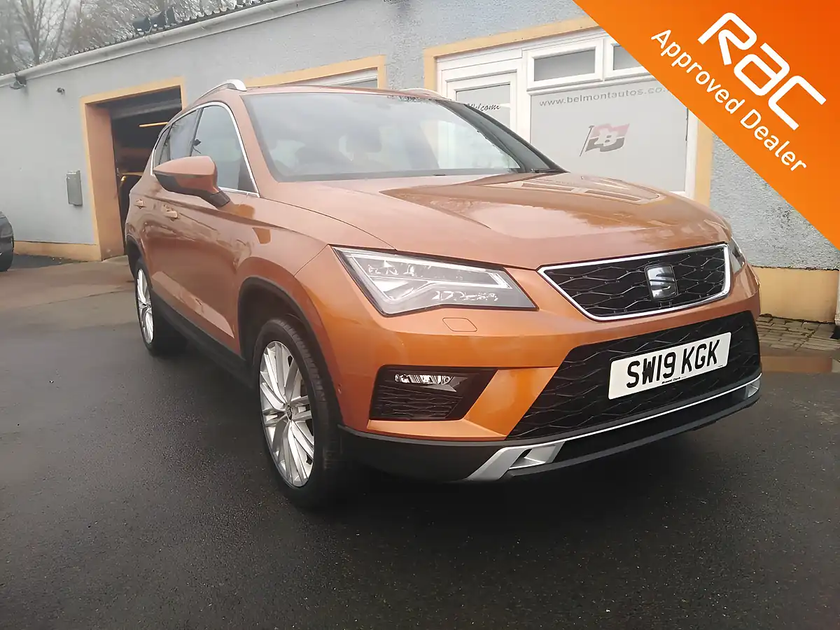 Used 2019 SEAT Ateca Xcellence Orange - Interior and Exterior details 2