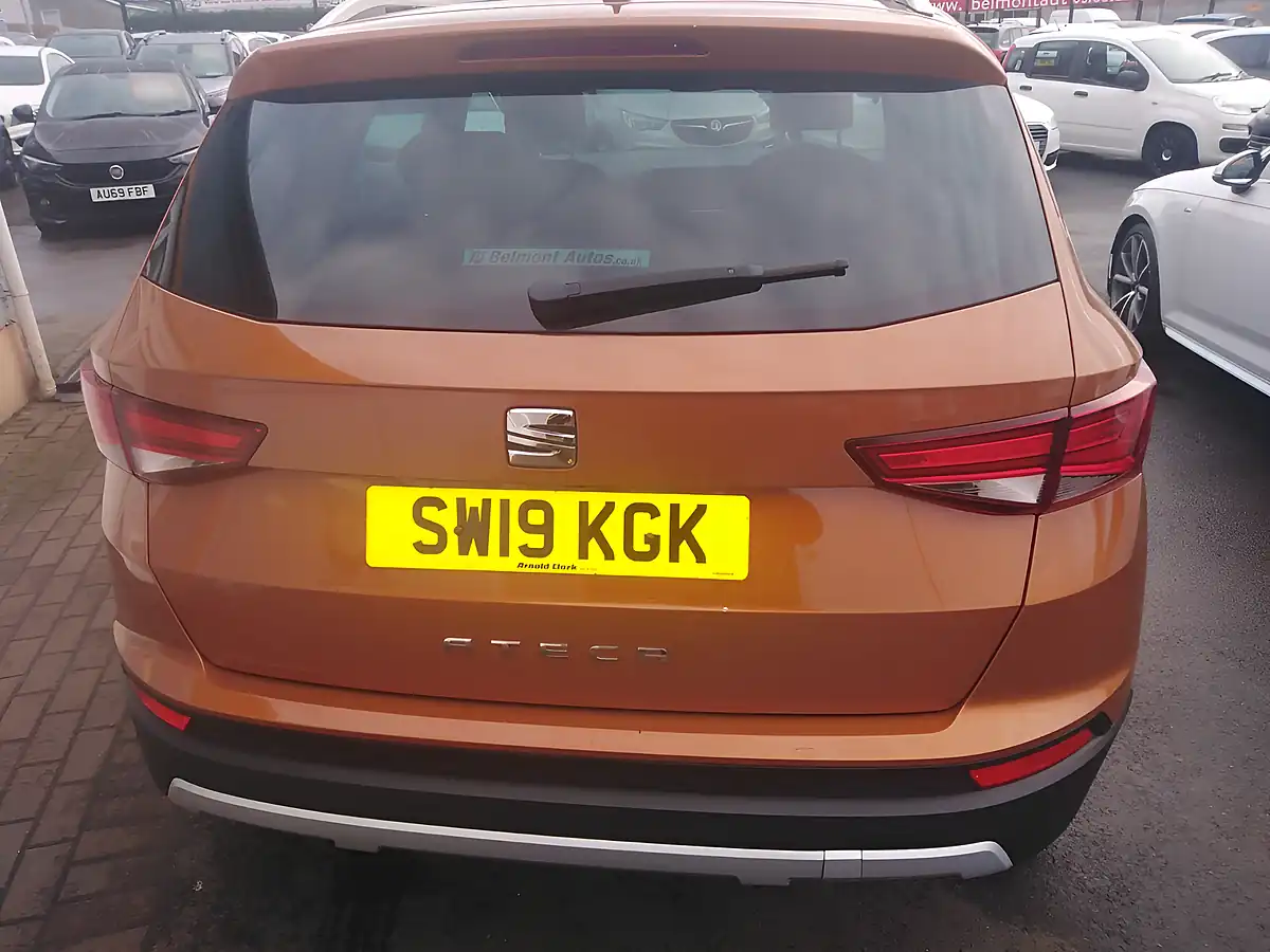 Used 2019 SEAT Ateca Xcellence Orange - Interior and Exterior details 4