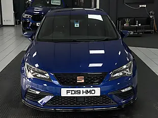 Used 2019 SEAT Leon Cupra Blue - Interior and Exterior details 5