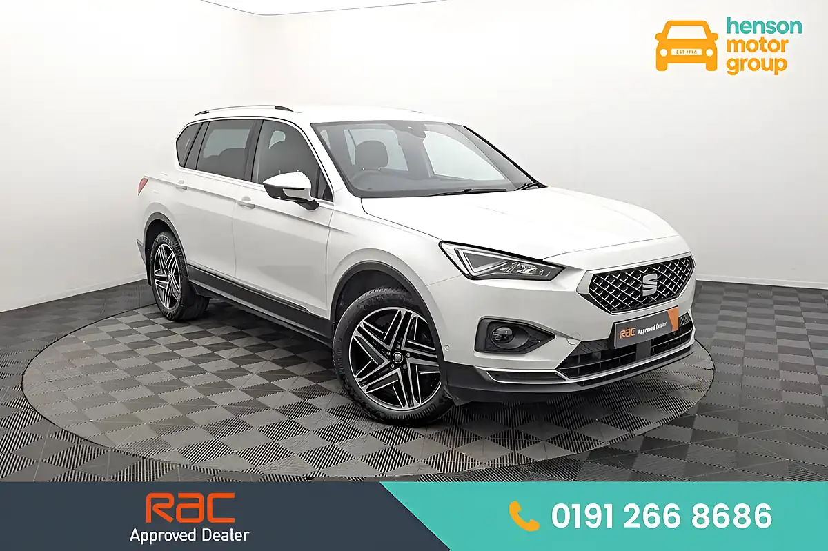Used 2019 SEAT Tarraco Xcellence White - Front View