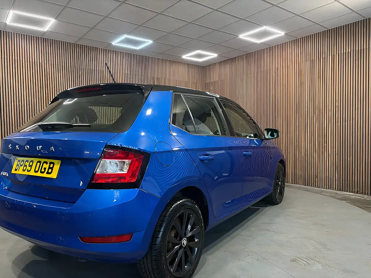 Used 2019 Skoda Fabia Colour Edition Blue - Interior and Exterior details 8