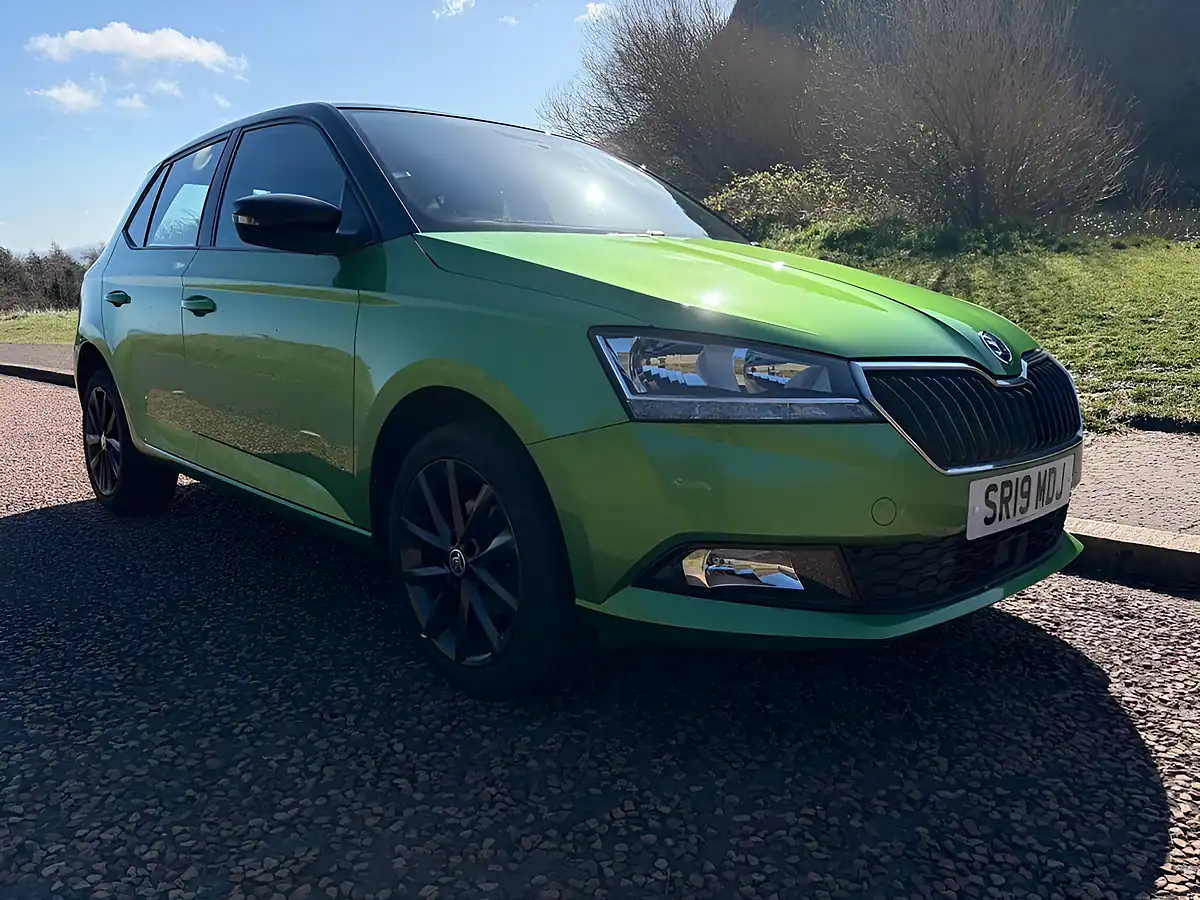Used 2019 Skoda Fabia Colour Edition Green - Front View