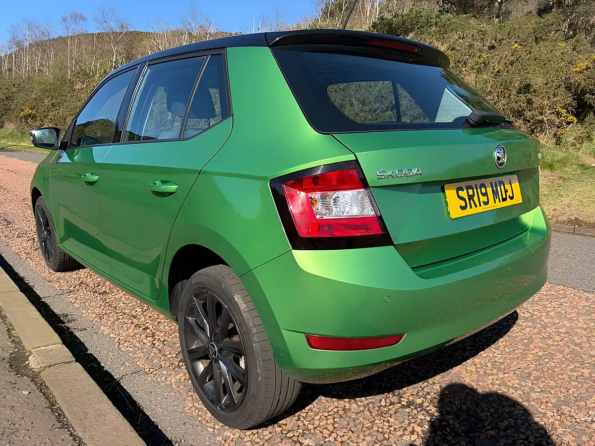 Used 2019 Skoda Fabia Colour Edition Green - Interior and Exterior details 5