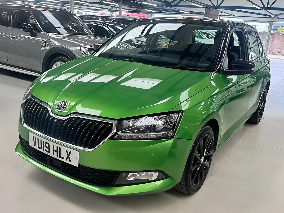 Used 2019 Skoda Fabia Colour Edition Green - Front View