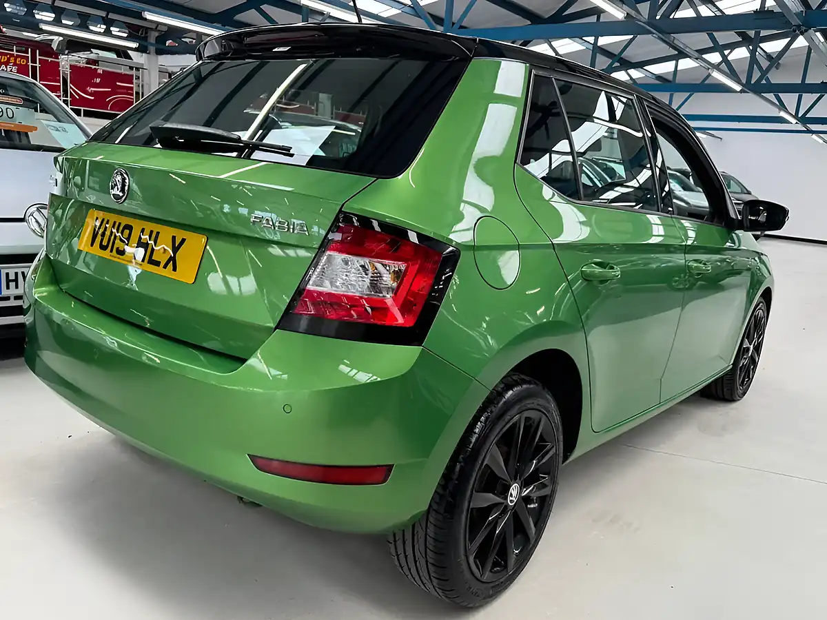Used 2019 Skoda Fabia Colour Edition Green - Interior and Exterior details 11