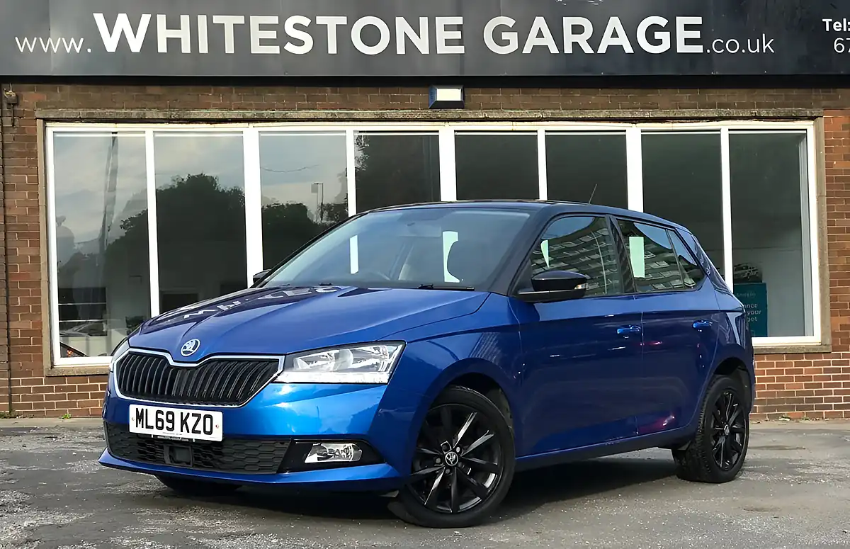Used 2019 Skoda Fabia Colour Edition Race Blue - Interior and Exterior details 2