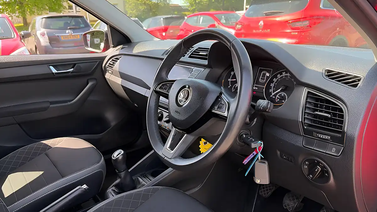 Used 2019 Skoda Fabia Colour Edition Red - Interior and Exterior details 13