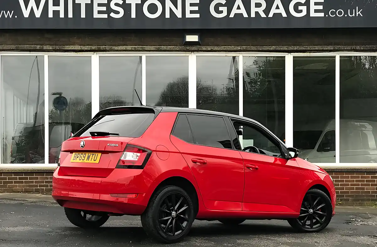 Used 2019 Skoda Fabia Colour Edition Red - Interior and Exterior details 6
