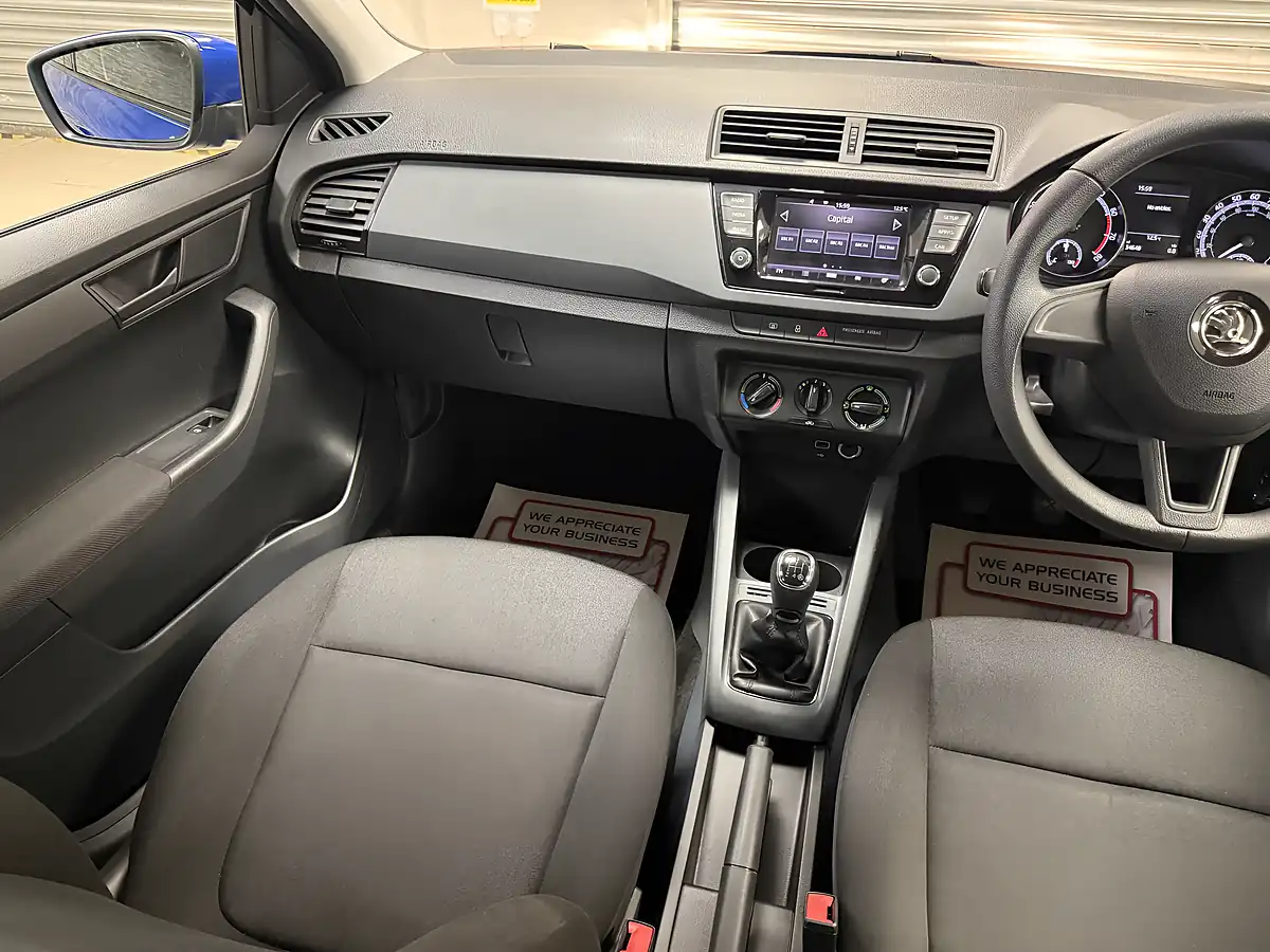 Used 2019 Skoda Fabia S Blue - Interior and Exterior details 13