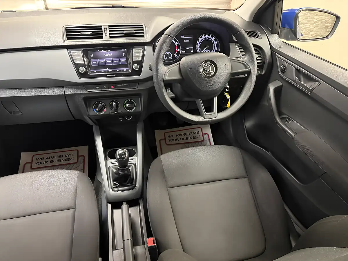 Used 2019 Skoda Fabia S Blue - Interior and Exterior details 15