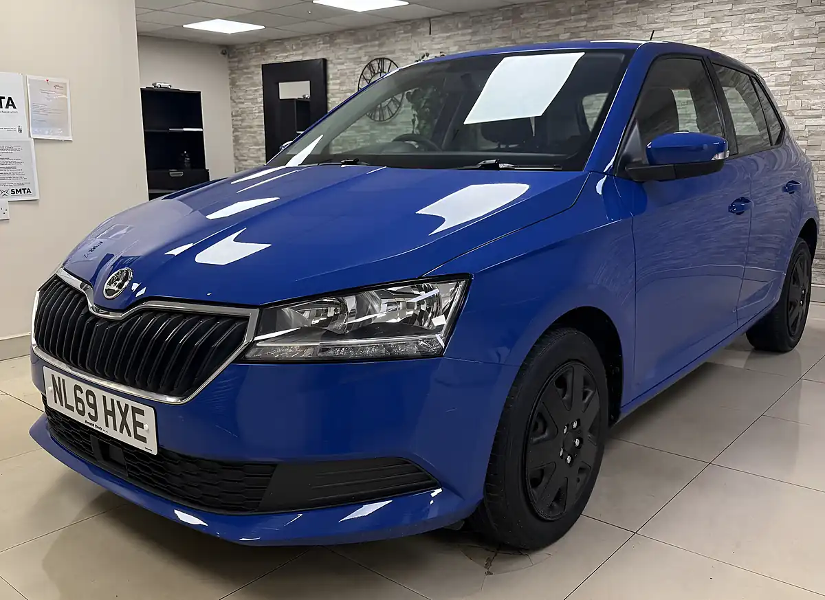 Used 2019 Skoda Fabia S Blue - Interior and Exterior details 2