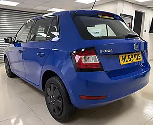 Used 2019 Skoda Fabia S Blue - Interior and Exterior details 3