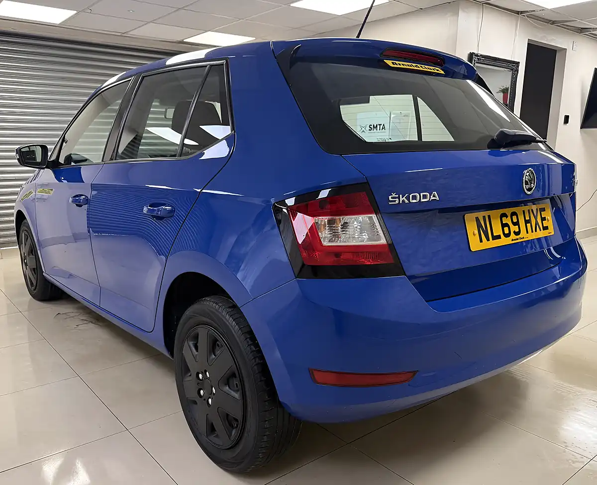 Used 2019 Skoda Fabia S Blue - Interior and Exterior details 3