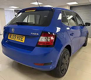 Used 2019 Skoda Fabia S Blue - Interior and Exterior details 4