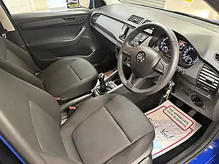 Used 2019 Skoda Fabia S Blue - Interior and Exterior details 5