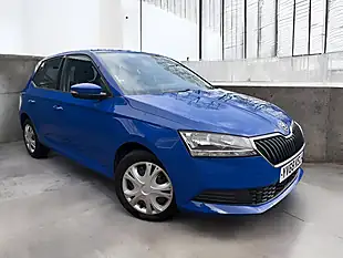 Used 2019 Skoda Fabia S Blue - Interior and Exterior details 2