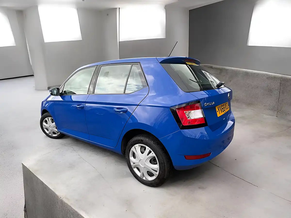 Used 2019 Skoda Fabia S Blue - Interior and Exterior details 3
