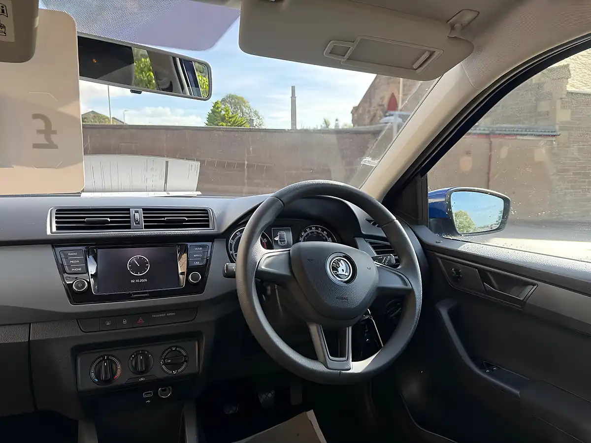 Used 2019 Skoda Fabia S Blue - Interior and Exterior details 12