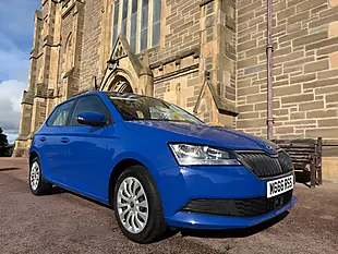 Used 2019 Skoda Fabia S Blue - Interior and Exterior details 2
