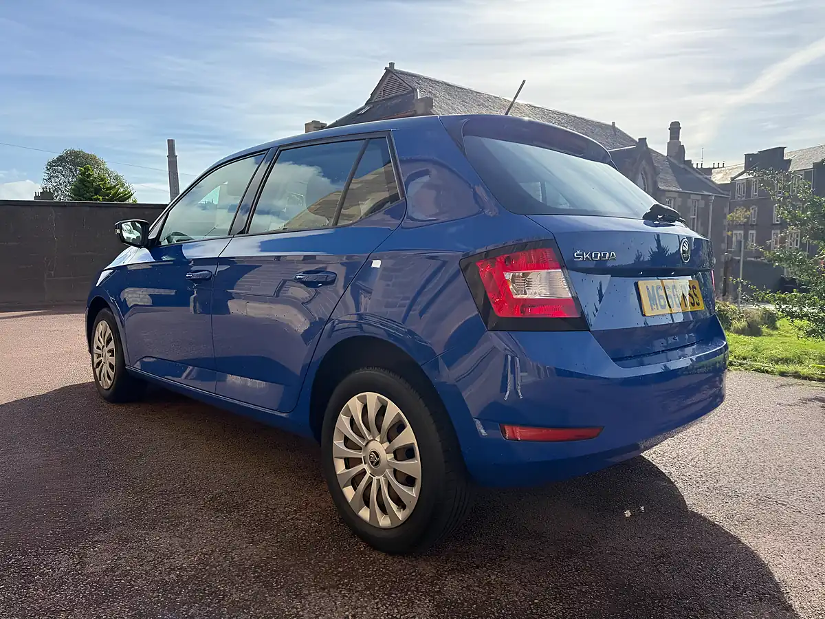 Used 2019 Skoda Fabia S Blue - Interior and Exterior details 4