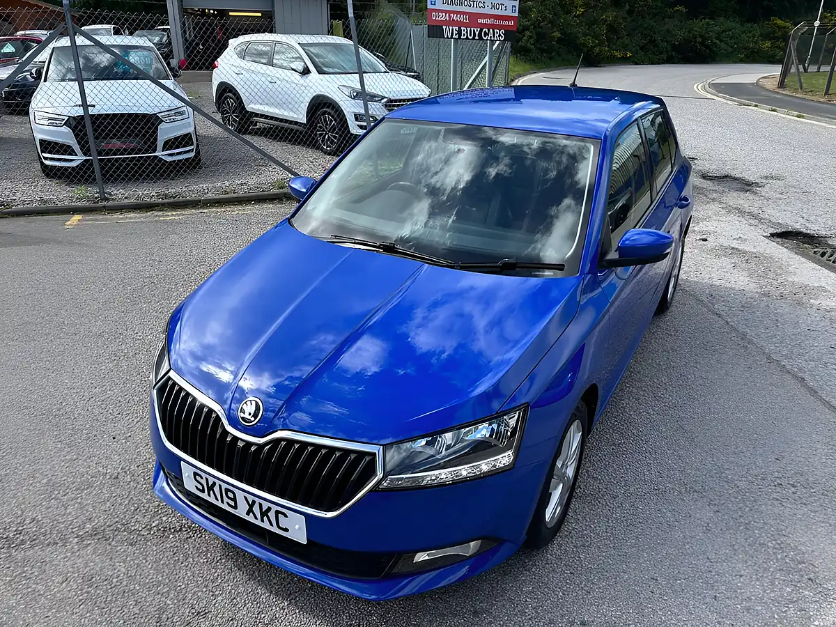 Used 2019 Skoda Fabia Se Blue - Interior and Exterior details 11