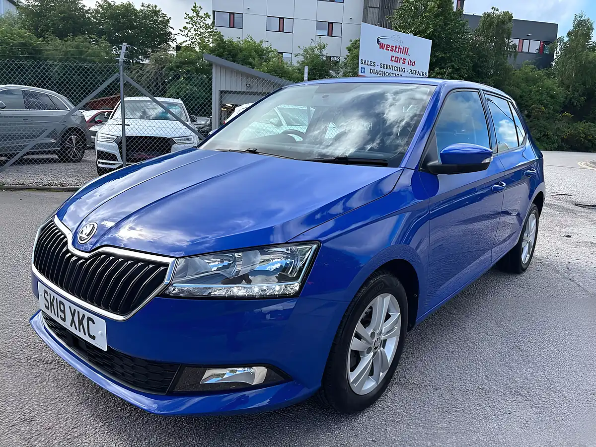 Used 2019 Skoda Fabia Se Blue - Interior and Exterior details 12
