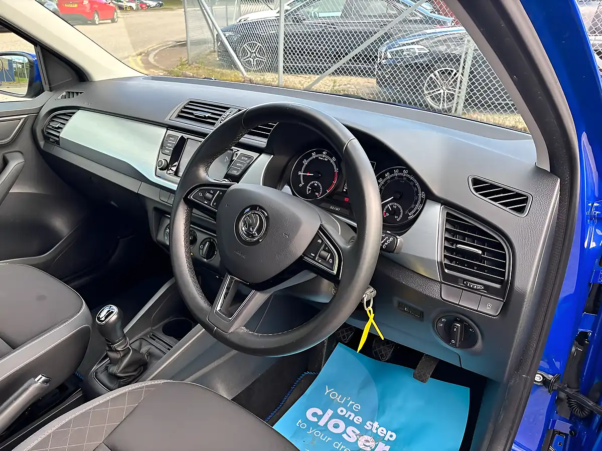 Used 2019 Skoda Fabia Se Blue - Interior and Exterior details 2