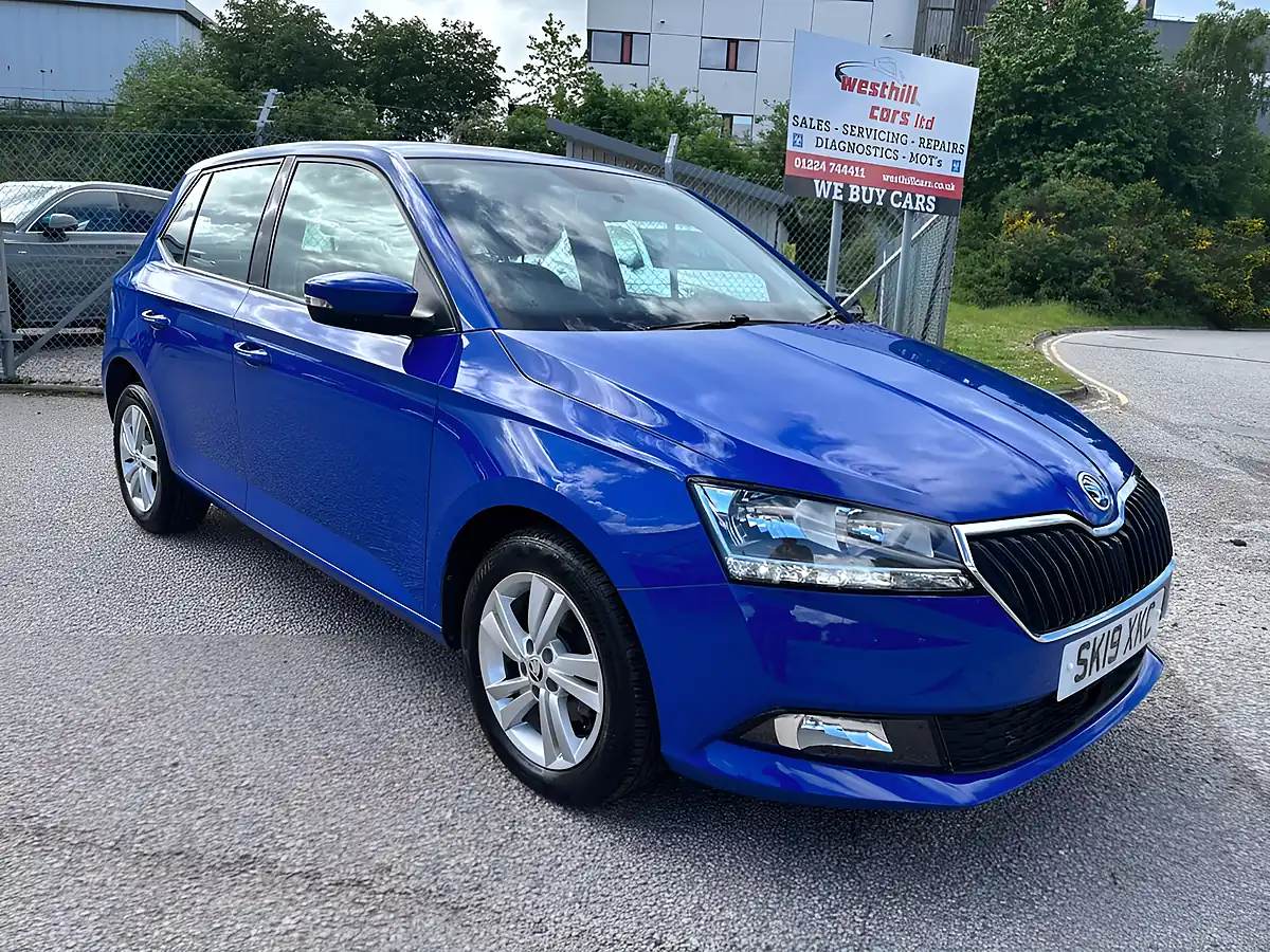 Used 2019 Skoda Fabia Se Blue - Interior and Exterior details 5