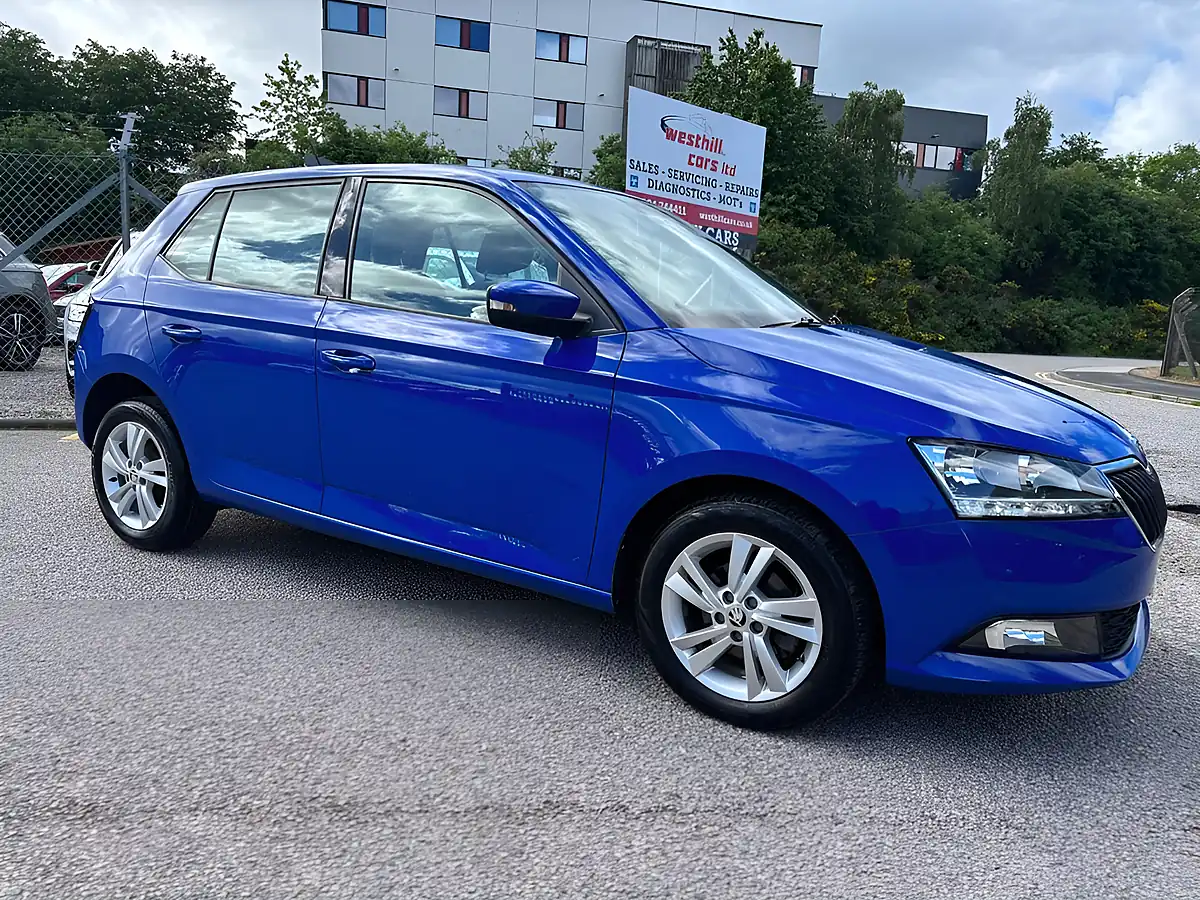Used 2019 Skoda Fabia Se Blue - Interior and Exterior details 6