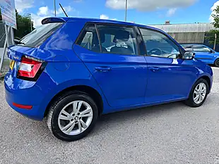Used 2019 Skoda Fabia Se Blue - Interior and Exterior details 7
