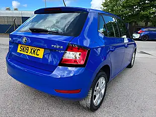 Used 2019 Skoda Fabia Se Blue - Interior and Exterior details 8