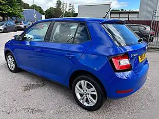 Used 2019 Skoda Fabia Se Blue - Interior and Exterior details 9
