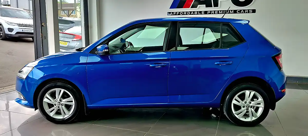 Used 2019 Skoda Fabia Se Blue - Interior and Exterior details 2