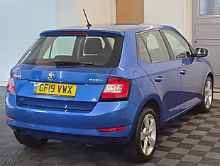 Used 2019 Skoda Fabia Se L Blue - Interior and Exterior details 4