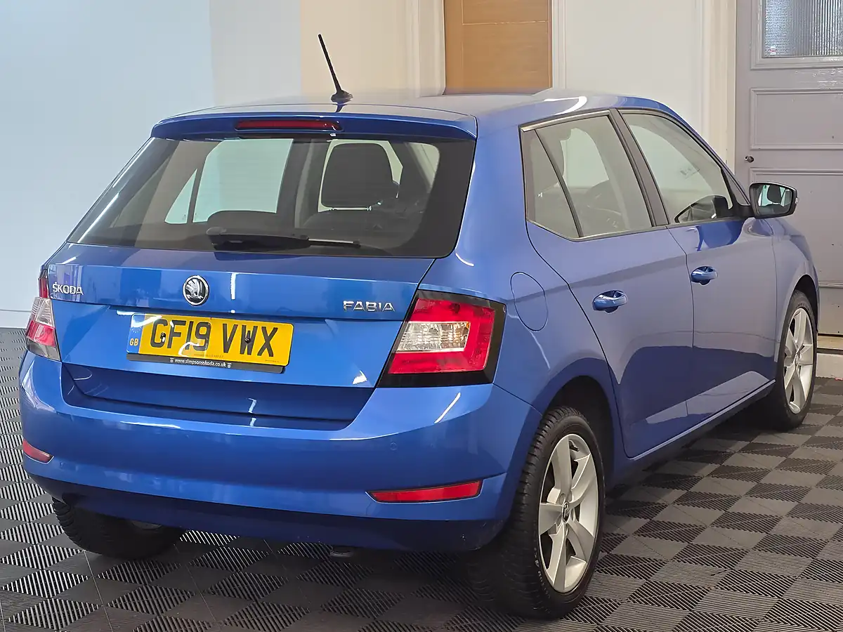 Used 2019 Skoda Fabia Se L Blue - Interior and Exterior details 4