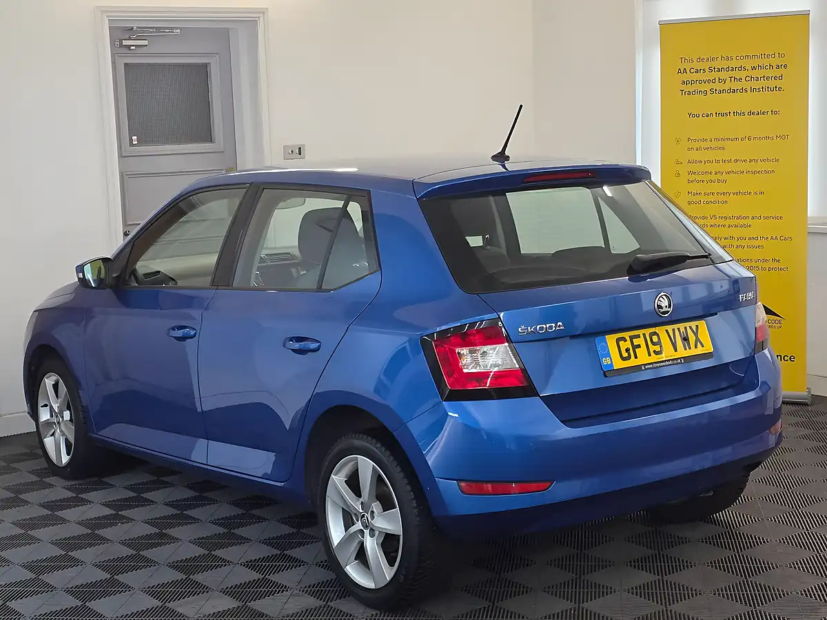 Used 2019 Skoda Fabia Se L Blue - Interior and Exterior details 6