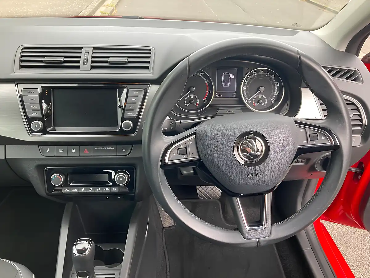Used 2019 Skoda Fabia Se L Red - Interior and Exterior details 16