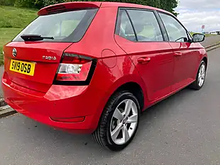 Used 2019 Skoda Fabia Se L Red - Interior and Exterior details 3
