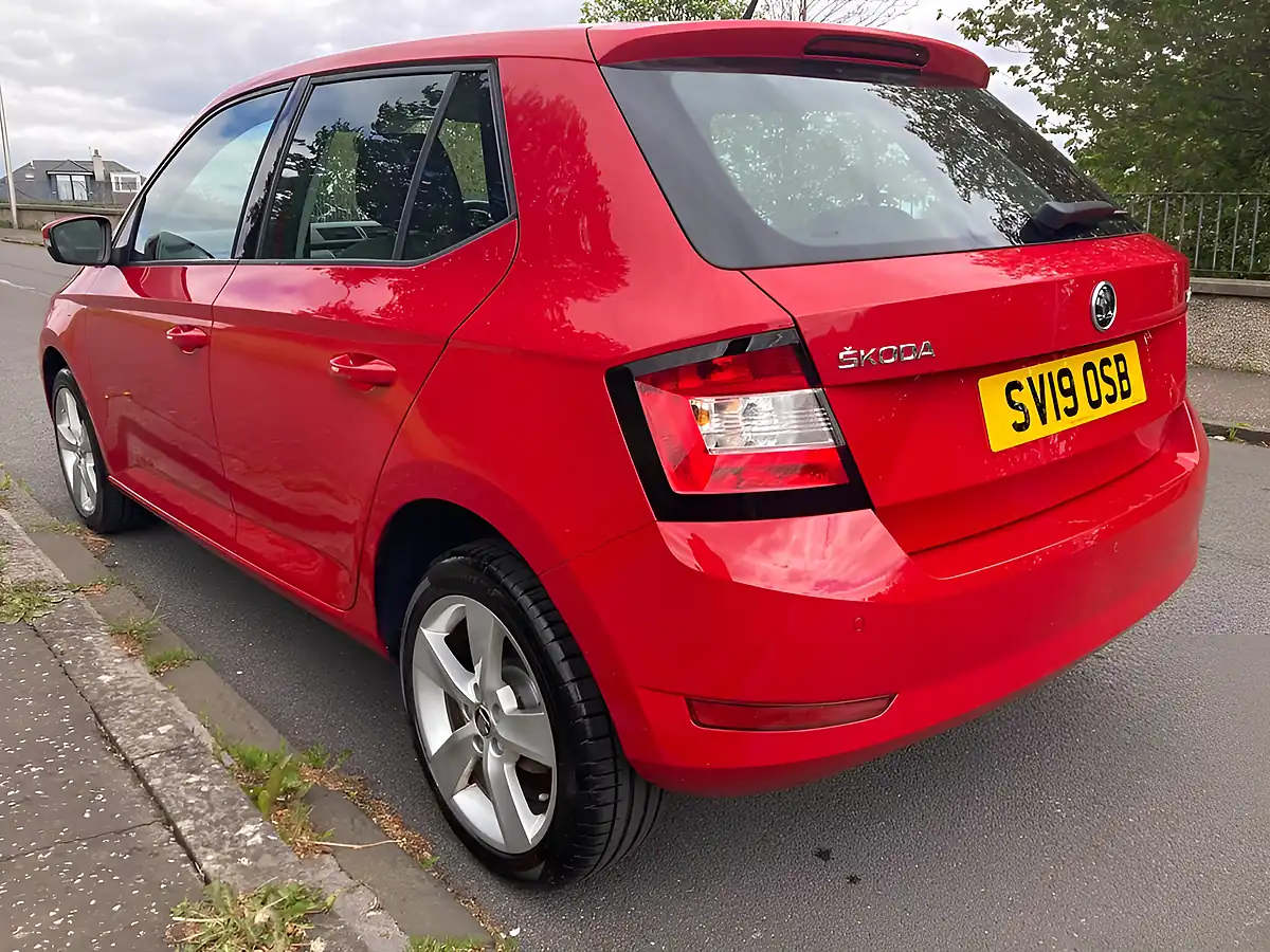 Used 2019 Skoda Fabia Se L Red - Interior and Exterior details 5