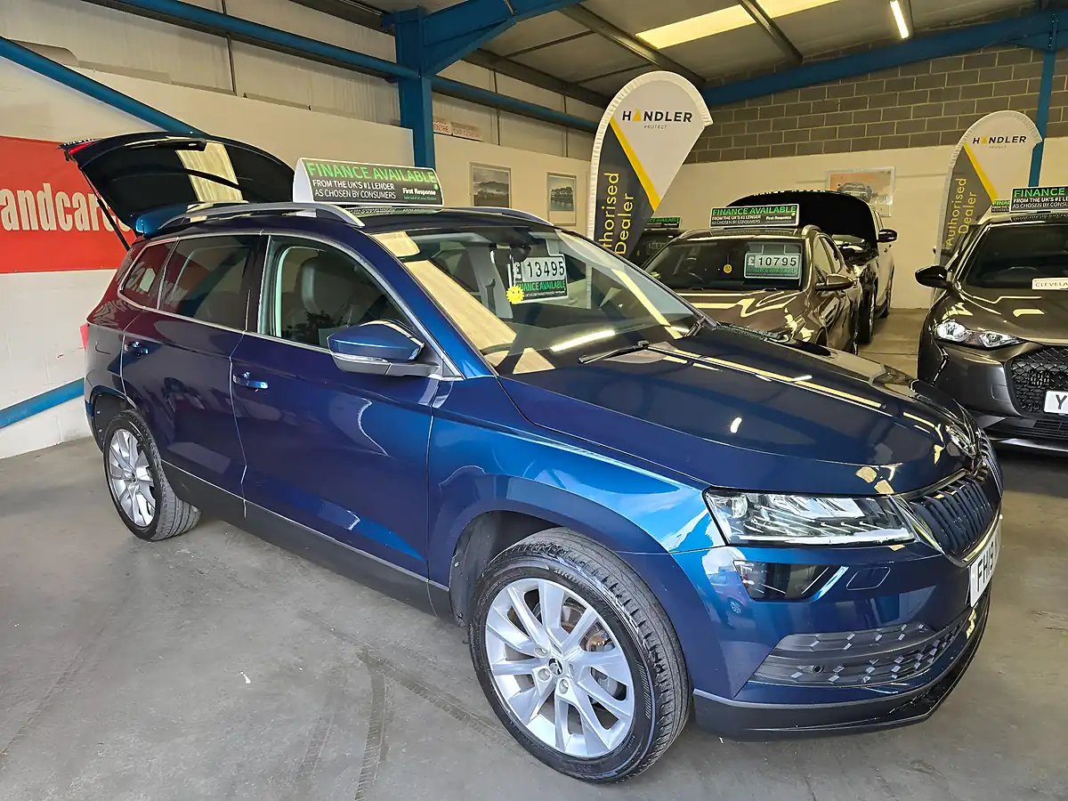 Used 2019 Skoda Karoq Se L Blue - Interior and Exterior details 11