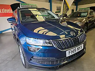 Used 2019 Skoda Karoq Se L Blue - Interior and Exterior details 12