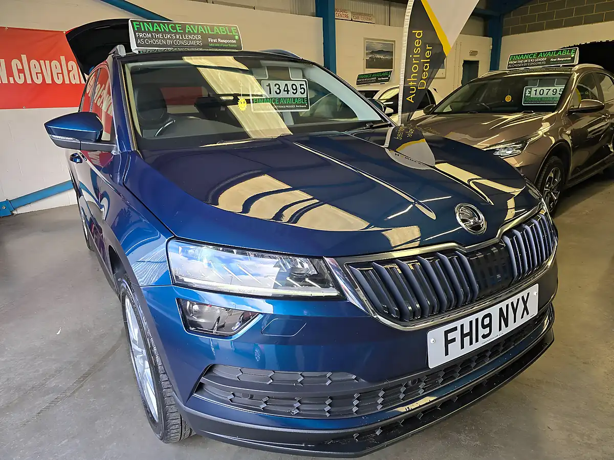 Used 2019 Skoda Karoq Se L Blue - Interior and Exterior details 12
