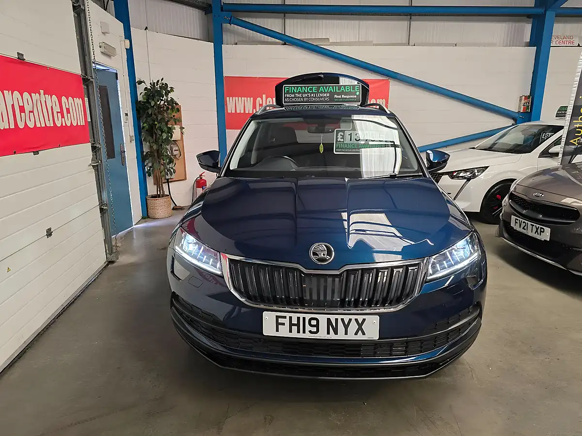 Used 2019 Skoda Karoq Se L Blue - Interior and Exterior details 3