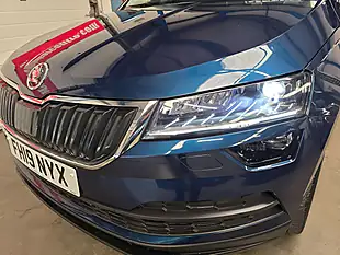 Used 2019 Skoda Karoq Se L Blue - Interior and Exterior details 6