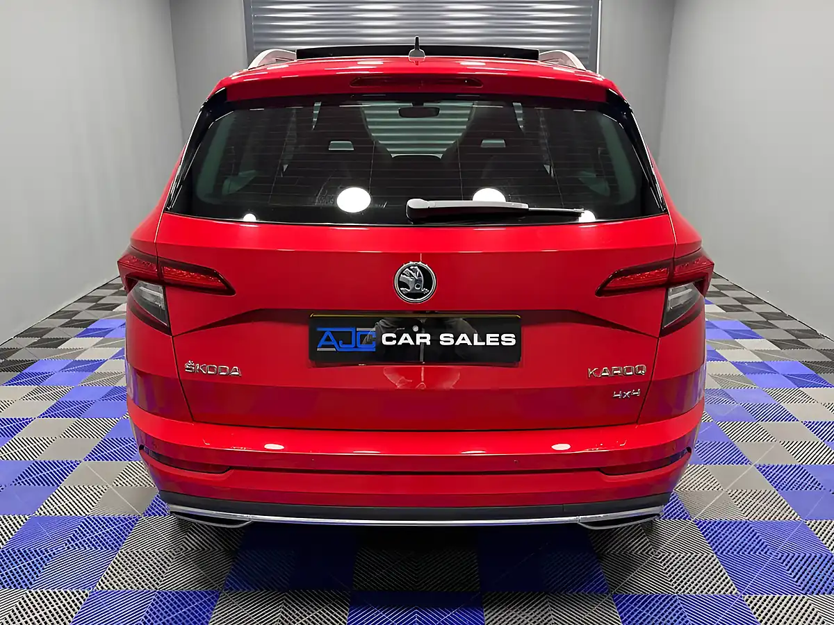 Used 2019 Skoda Karoq Sportline Velvet Red Metallic - Interior and Exterior details 10