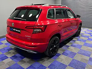 Used 2019 Skoda Karoq Sportline Velvet Red Metallic - Interior and Exterior details 11
