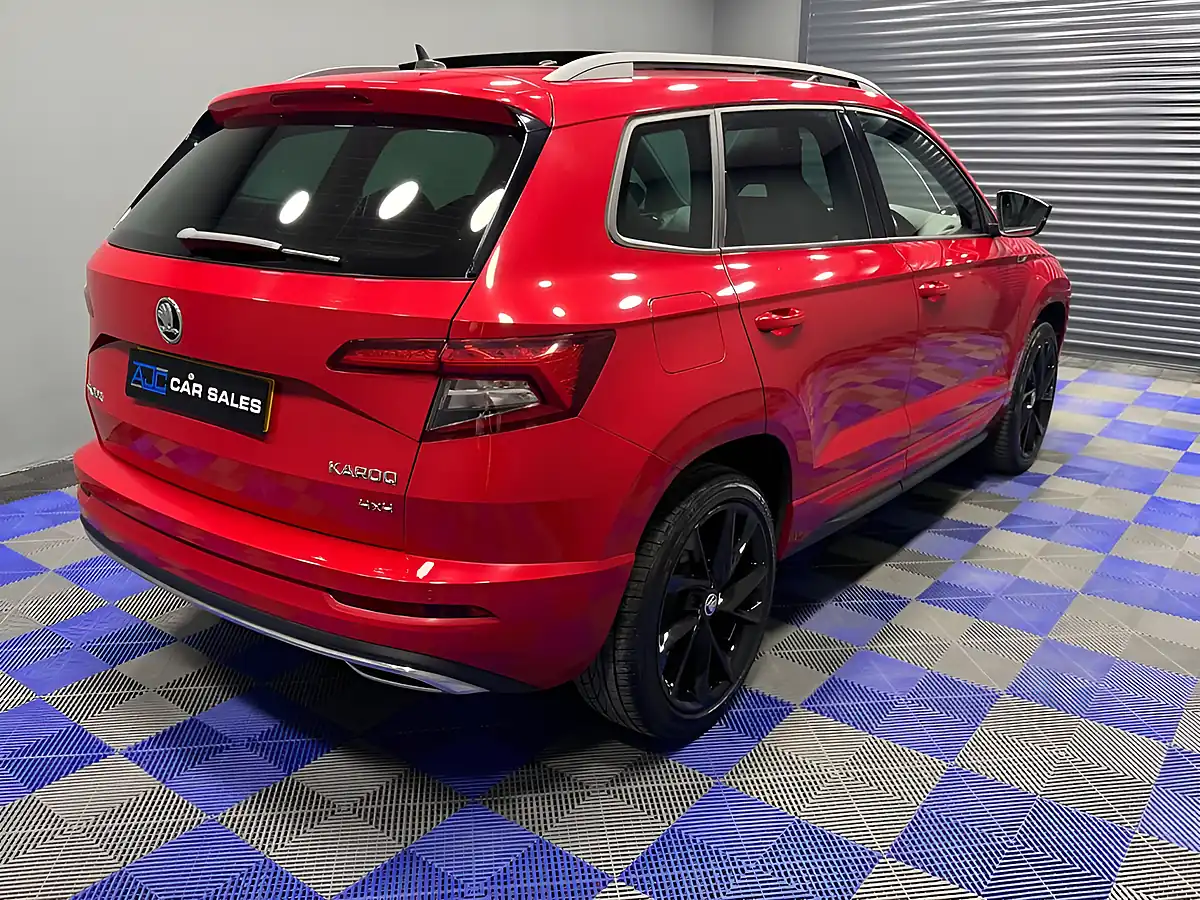 Used 2019 Skoda Karoq Sportline Velvet Red Metallic - Interior and Exterior details 11