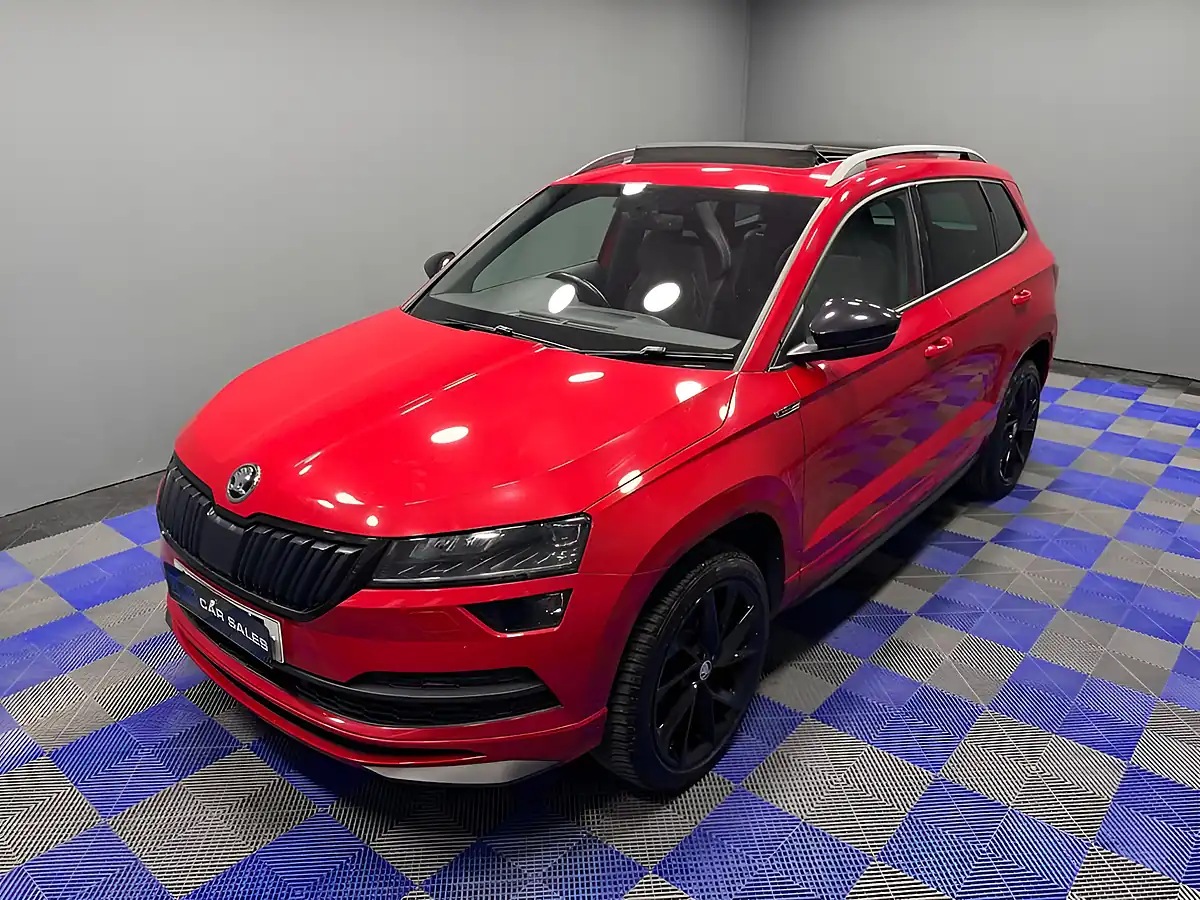 Used 2019 Skoda Karoq Sportline Velvet Red Metallic - Interior and Exterior details 13