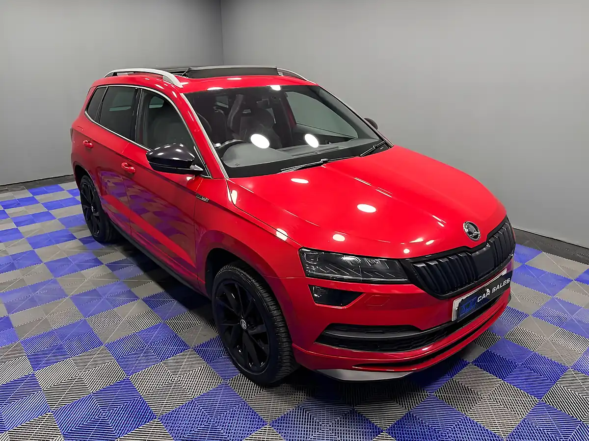 Used 2019 Skoda Karoq Sportline Velvet Red Metallic - Interior and Exterior details 14