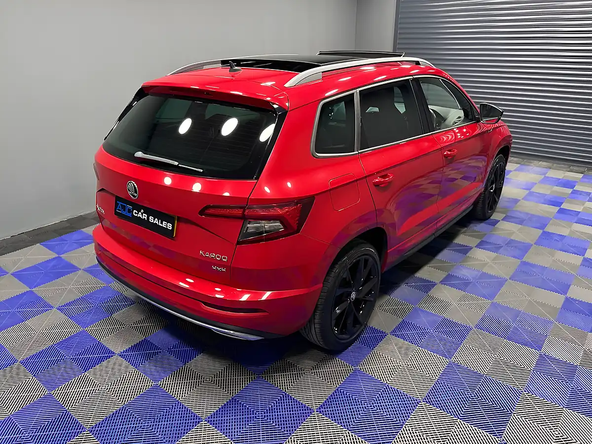Used 2019 Skoda Karoq Sportline Velvet Red Metallic - Interior and Exterior details 15